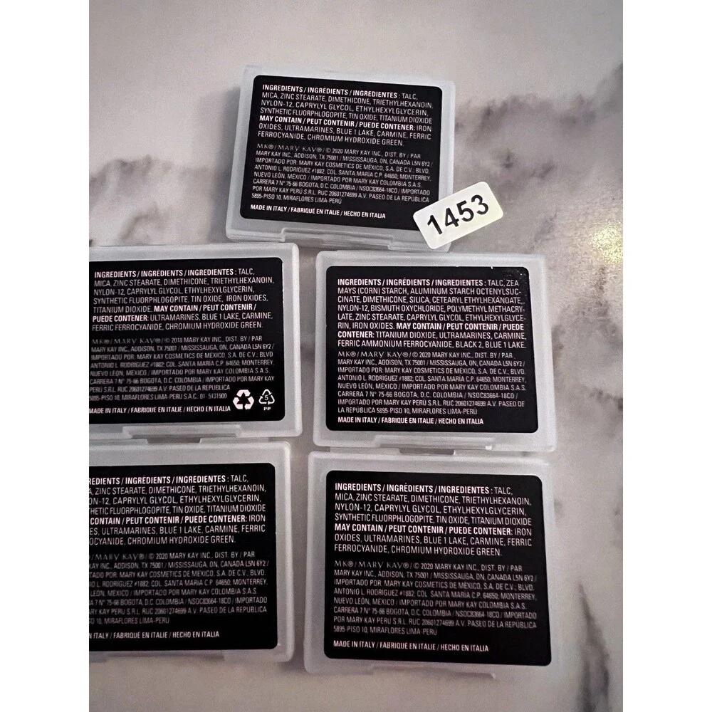 Mary Kay Chromafusion Eye Shadow lot of 5 stormy sweet plum starry night biscott